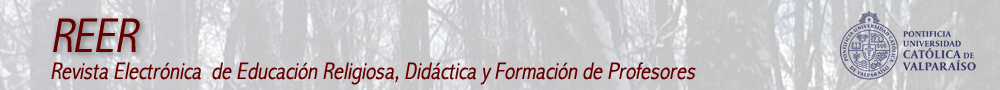 Revista Electrónica de Educación Religiosa, Didáctica y Formación de Profesores.